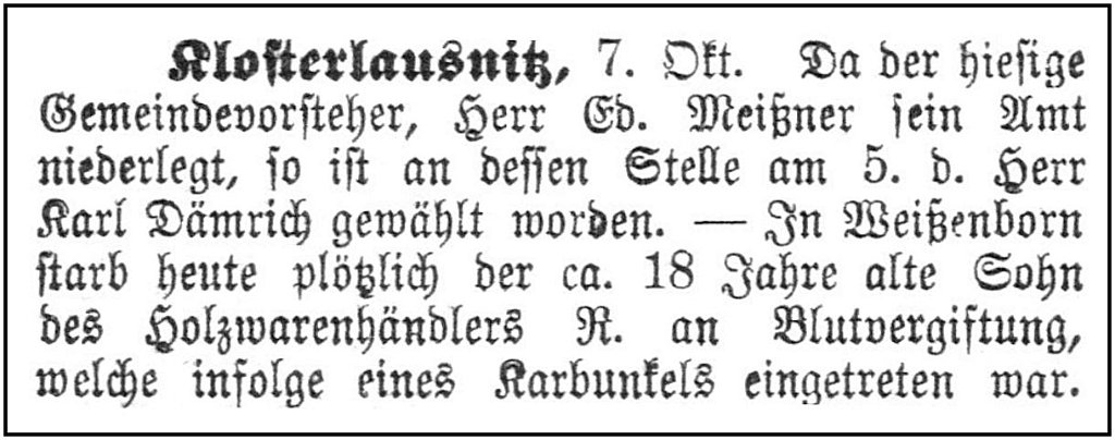 1889-10-07 Kl Geimeinderat